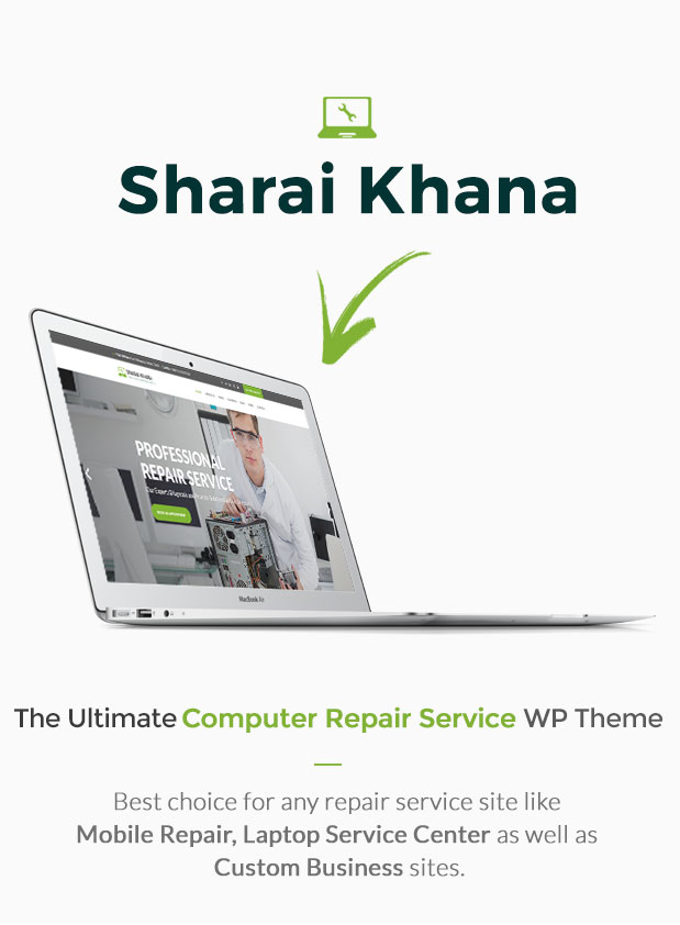 Sharai Khana - Computer Repair & Multi-Concept Professional Services WordPress Theme - 7