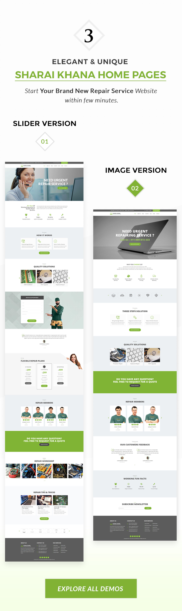 Sharai Khana - Computer Repair & Multi-Concept Professional Services WordPress Theme - 8