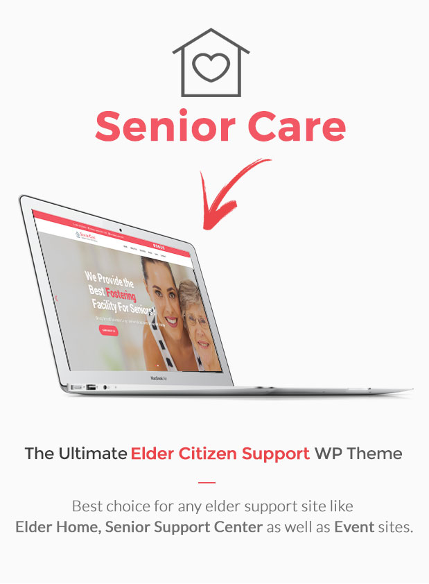 Senior Care - Elder Citizen Support WordPress Theme - 6