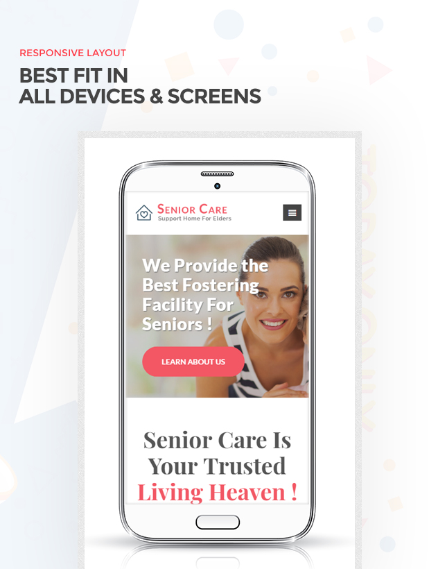 Senior Care - Elder Citizen Support WordPress Theme - 11