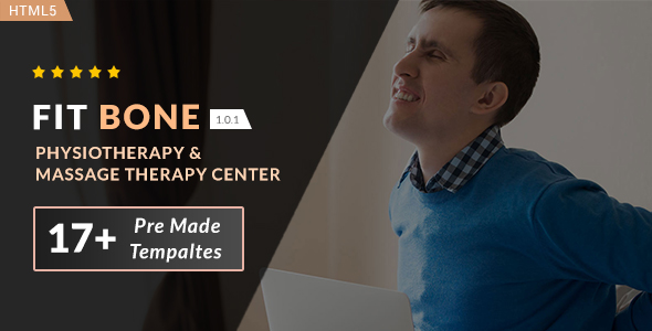 Fit Bone HTML5 Template image