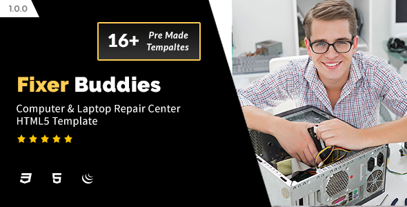 Fixer Buddies HTML5 Template image