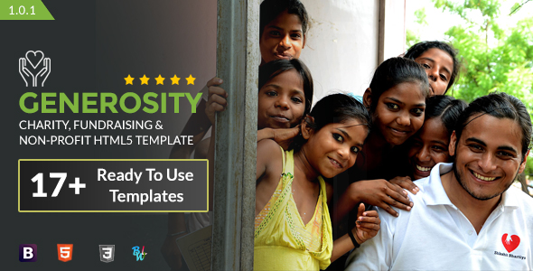 Generosity HTML5 Template image