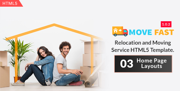 Move Fast HTML5 Template image
